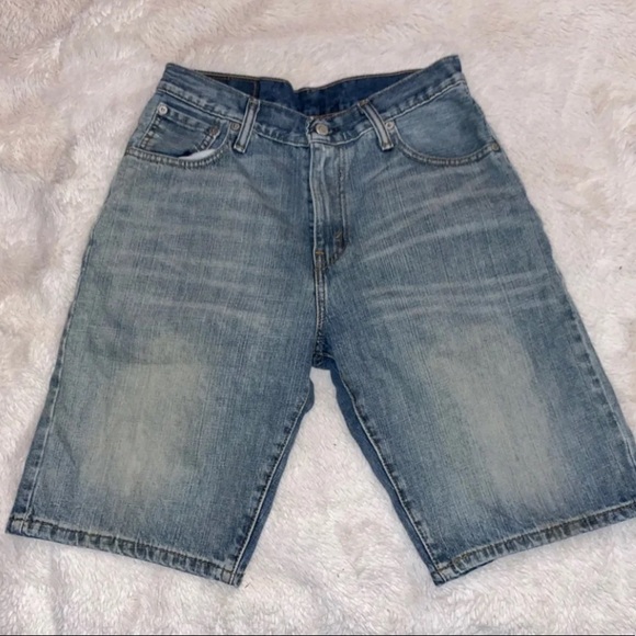 ❌SOLD❌ denim blue levi’s shorts - Picture 1 of 7